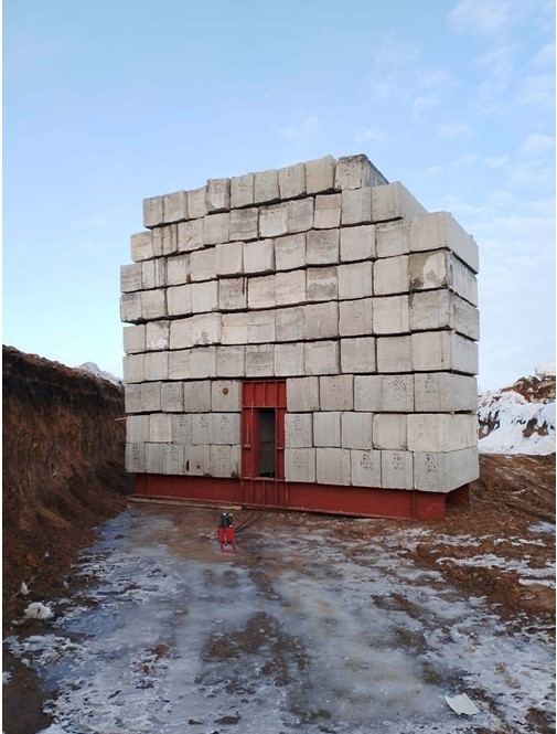 Статические испытания свай, г. Костанай